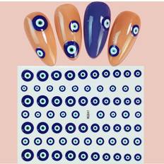 Nagelprodukter Shein Evil Eye Pattern Nail Art Sticker