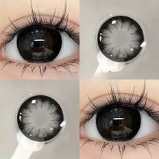Kontaktlinser Shein 2pcs/Pack Big Diameter Colored Contact Lenses