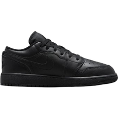 Nike Ragazzo Scarpe per Bambini Nike Air Jordan 1 Low GS - Black