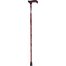 Crutches & Canes Loops Deluxe Ambidextrous Foldable Walking Cane 5 Height Settings Cherry Blossom