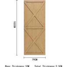 183CM Height Pine Wood