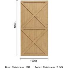 183CM Height Pine Wood