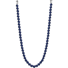 Harpiks Halskæder Police Mix And Match Beaded Necklace - Silver/Blue