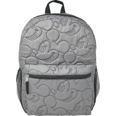 Bags Fast Forward Disney Mickey Mouse Quilted Embroidered 16" Backpack