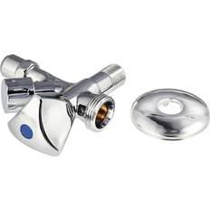 Wasser & Abwasser Xavax Eckventil mit Maschinenanschluss silber