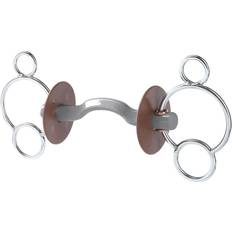 Beris Mors 3 Or 4 Rings For Horse With Tongue Slot - Argent