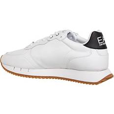 Emporio Armani Ea7 Lädersneakers - Vit