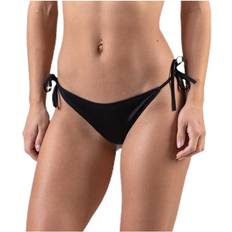 Donna Fondi bikini Calvin Klein Cheeky String Side Tie Bikini Black Female