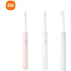 Xiaomi Elektriske tannbørster Xiaomi Mijia T100 Mi Smart Electric Toothbrush 2 Speed Electric Toothbrush Deep Cleaning Teeth Mouth Sonic Toothbrush Whitening Oral Care Zone Hvit/Rosa/Blå