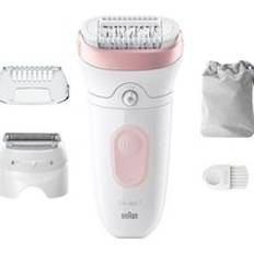 Hair Removal Braun Silk-épil 7 SE7-030 Wet & Dry Epilator Flamingo, Pink