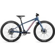 Orbea MX 24 Team Disc Kids Bike - 2024 - Moondust Blue Red Matt Blue/red