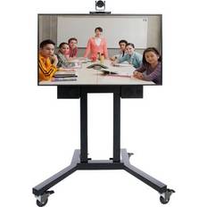 Webcams Polycom 7200-64910-001 RealPresence EduCart 500 Video Conferencing Kit 55 Inch 1280 x 720 HDMI Digital Video Camera -Microphone Auto Gain Co