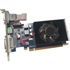 Graphics Cards Jojomino HD6450 2GB DDR3 64Bit Graphics Card PCIE 2.0 GPU -Compatible DVI