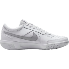 Tennis Racket Sport Shoes Nike Court Air Zoom Lite 3 W - White/Metallic Silver