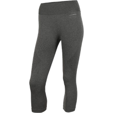 USA Pro Capri Cropped Leggings - Charcoal Marl