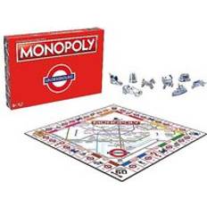 Winning Moves Monopoly London Underground Blue