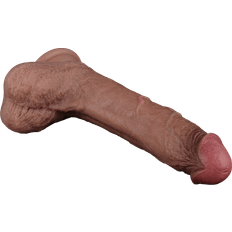 Lovetoy dual layered Sexleksaker Lovetoy Dual Layered Silicone Dildo 21,5 cm