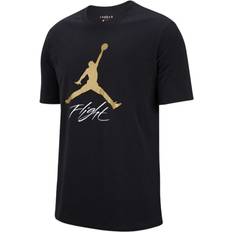 Jordan Men's Jumpman Flight Graphic Tee - Black/Metallic Gold