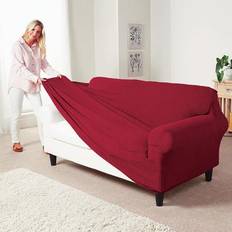 Loose Sofa Covers Coopers of Stortford 2 Seater Stretch Cream Loose Sofa Cover White