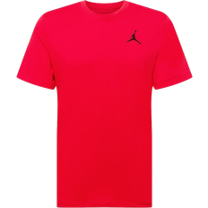 Hombre - L Camisetas Nike Men's Jordan Jumpman Short Sleeve T-shirt - Gym Red/Black