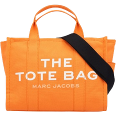 Marc jacobs the medium tote bag canvas Marc Jacobs The Canvas Medium Tote Bag - Tangerine