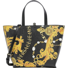Reversible Shopper Tote Bag - Black 