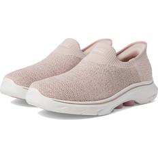 Skechers Pink Walking Shoes Skechers Womens Slip-ins GO Walk Springtime Athletic Shoes