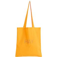 Einfarbig Stofftaschen Hay Tote Bag - Mango