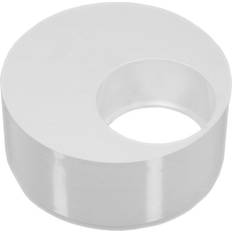 Spares2Go 110mm to 56mm 50mm Solvent Weld Soil System Waste Pipe Reducer Adaptor White