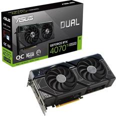 Grafikkort ASUS Dual GeForce RTX 4070 Ti SUPER OC Edition HDMI 3xDP 16GB GDDR6X