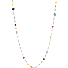 Pernille Corydon Summer Shades Necklace - Silver/Multicolour