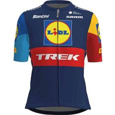 Santini Women's Lidl Trek Classic Short Sleeve Jersey - Blue