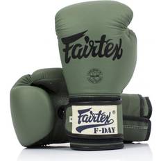Fairtex F-DAY GREEN ARMY BOXNINGSHANDSKAR 12oz