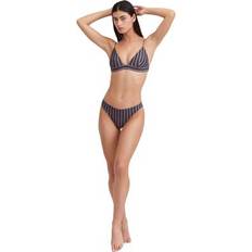 Stripes Bikinis Gottex Stripe Print Triangle Bikini Bra Swim Top