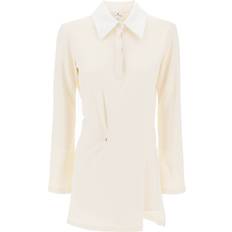 Abito midi - Bianco Vestiti Courreges Polo Dress - Beige