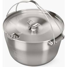 Quechua Cooking Equipment Quechua 4-Person Camp Fire Cooking Pot 3 Litres