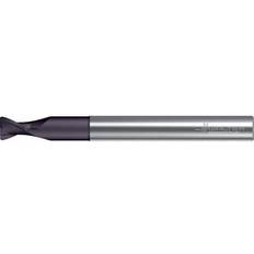 Power Tool Accessories Walter Walter-Prototyp Prototyp Corner Radius End Mill: 10.00 mm Dia, 1-1/2" LOC, 0.50 mm Radius, 2 Flute, Solid Carbide 100.00 mm OAL, TiAlN Coated