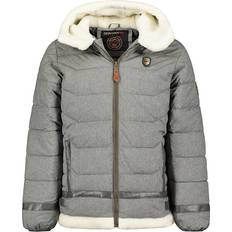 Geographical Norway Kleding Geographical Norway Men's Teddy Fur Jacket - Light Gray