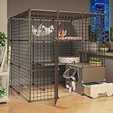 WYRMB Cage Cat Kennel Catio Cat Inclosure, Diy Cat Lekhage