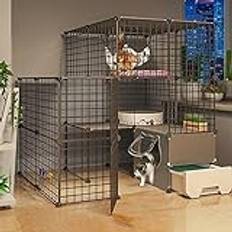 WYRMB Cage Cat Kennel Catio Cat Inclosure, Diy Cat Lekhage