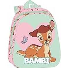 Children School Bags Safta Disney Classics School Backpack - Green/Pink