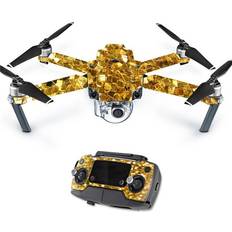 MightySkins DJMAVPRO-Gold Chips Decal Wrap for DJI Mavic Pro Quadcopter Drone Cover Sticker Gold Chips