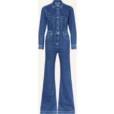 Azul Monos 7 For All Mankind Jumpsuit 'LUXE' - azul denim