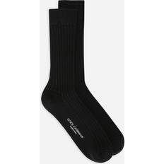 Dolce & Gabbana Black Socks Dolce & Gabbana Calza Man Socks Black