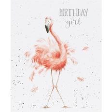 Wrendale ‘Birthday Girl’ Flamingo Birthday Card
