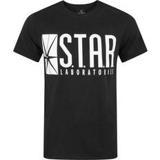 Flash 2XL, Black Mens TV Star Laboratories T-Shirt