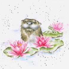 Wrendale Designs Wrendale ‘Lily’ Otter Greetings Card