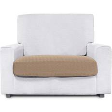 Beige Loose Sofa Covers Eysa Beige 85 x 15 x 100 cm Loose Sofa Cover Beige