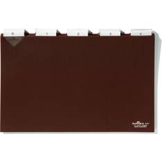 Brown Binders & Folders Durable 5/5 Tear-Proof Plastic Divider A4