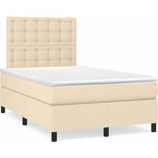 120cm Sängpaket vidaXL Ramsäng tyg Sängpaket